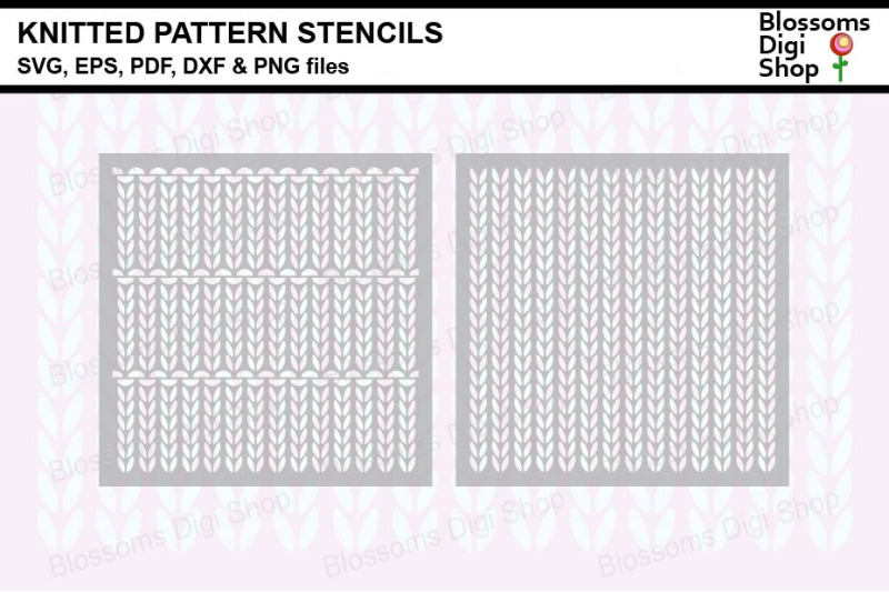 knitted-pattern-stencils-svg-eps-pdf-dxf-amp-png-files