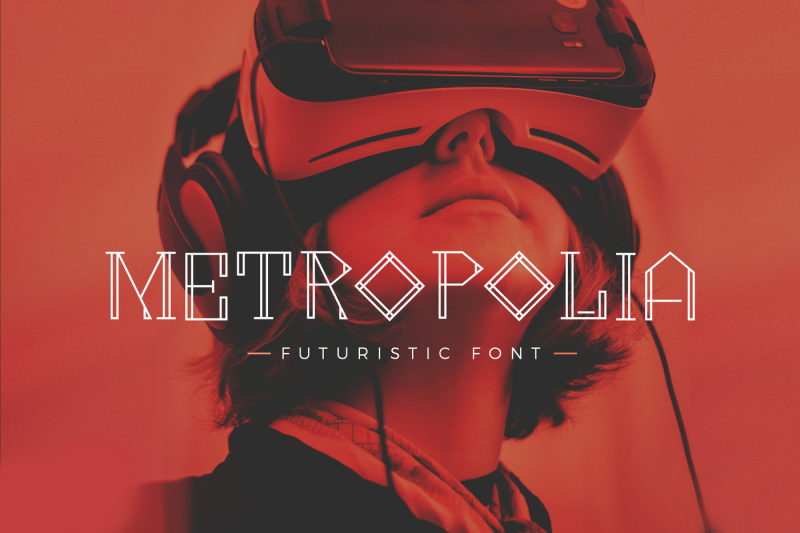metropolia-futuristic-font