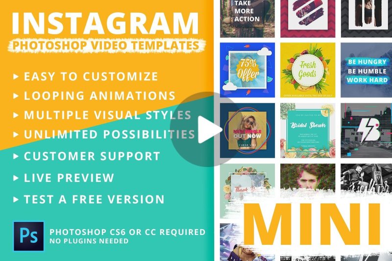 mini-instagram-video-templates