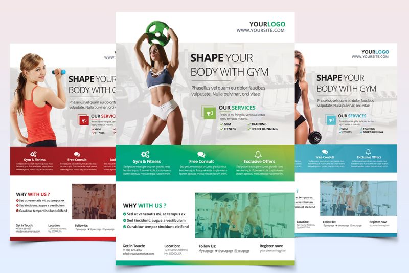 fitness-and-gym-psd-flyer-template