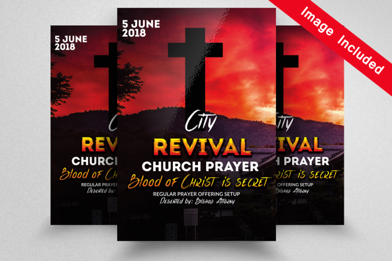 city-revival-church-flyer