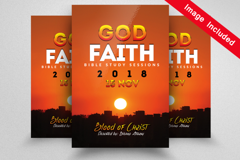 god-faith-church-flyers