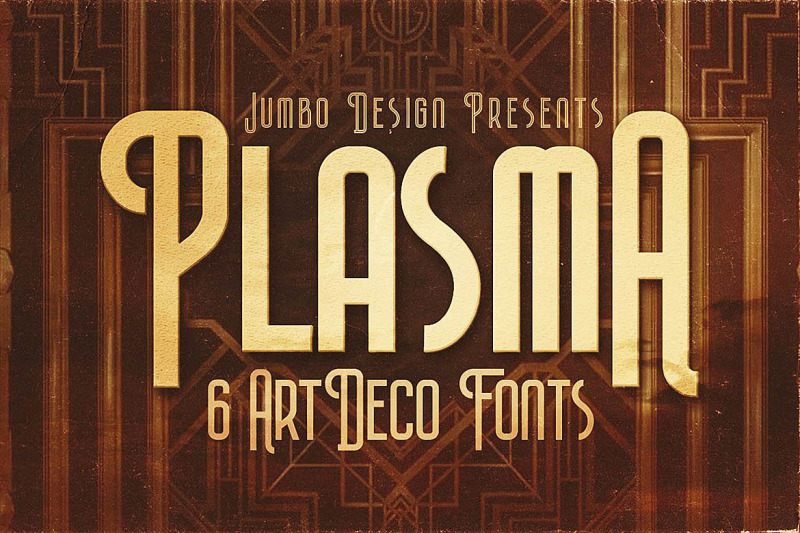 plasma-artdeco-style-font