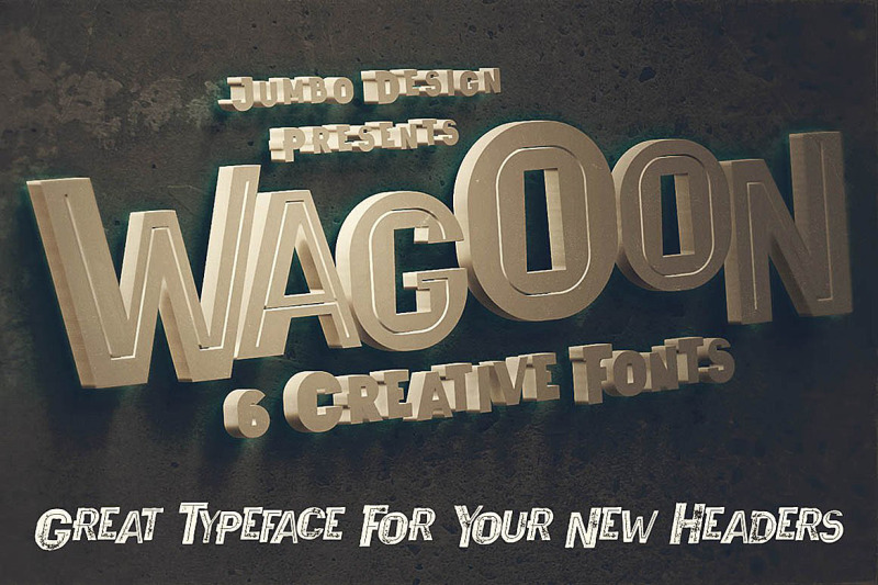 wagoon-funny-style-font