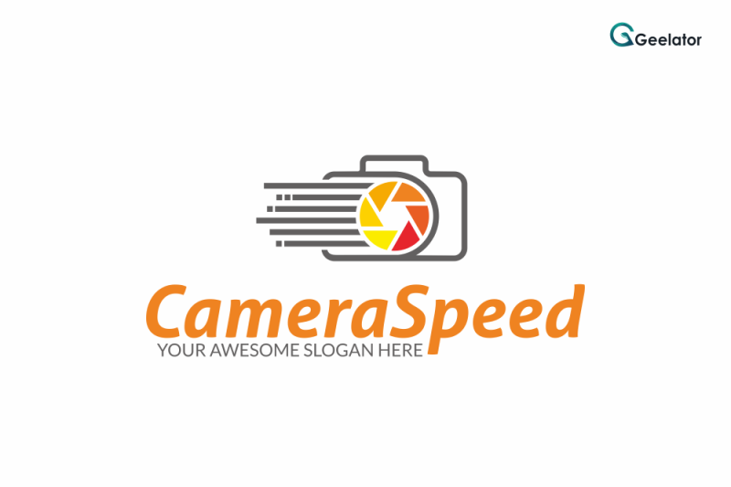 camera-speed-logo-template