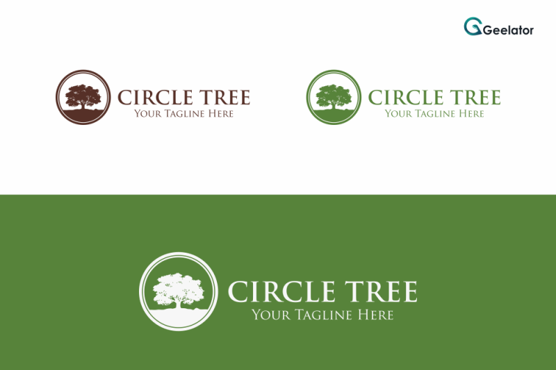circle-tree-logo-template