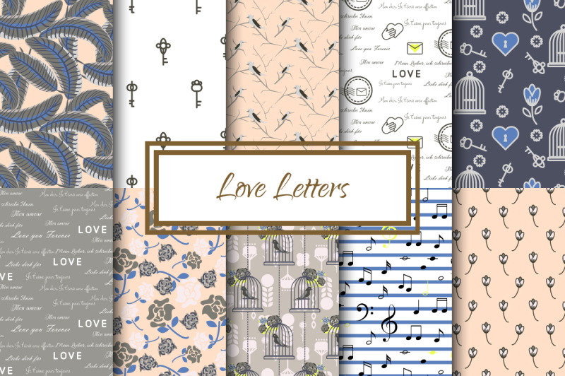 love-letters-seamless-patterns