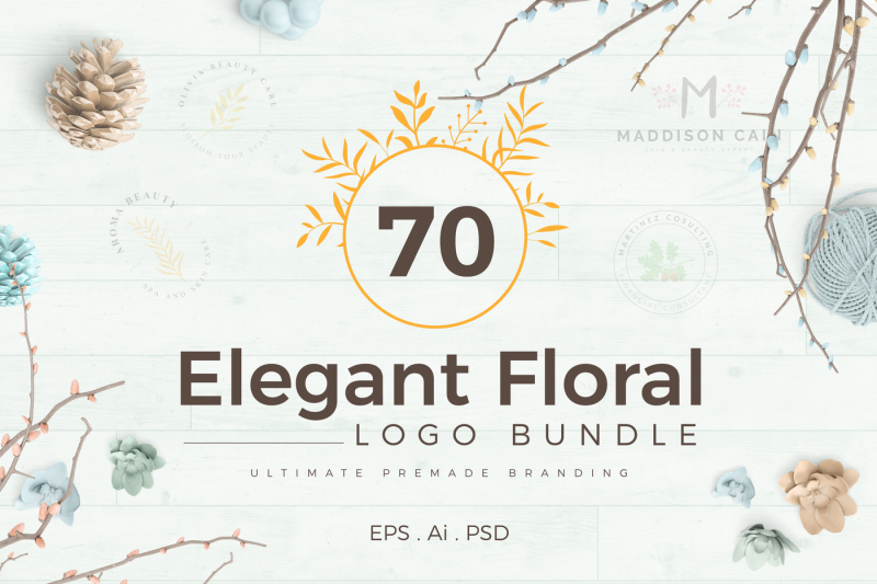 70-elegant-floral-logo-bundle