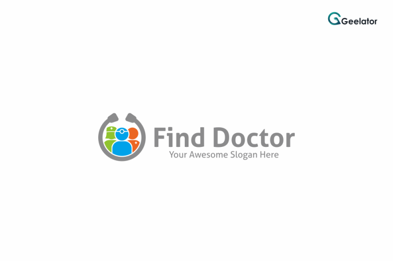 find-doctor-logo-template