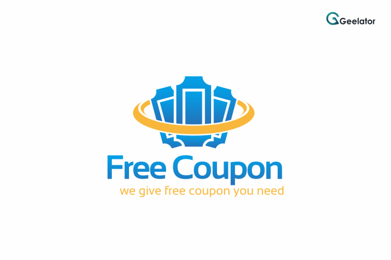 free-coupon-logo-template