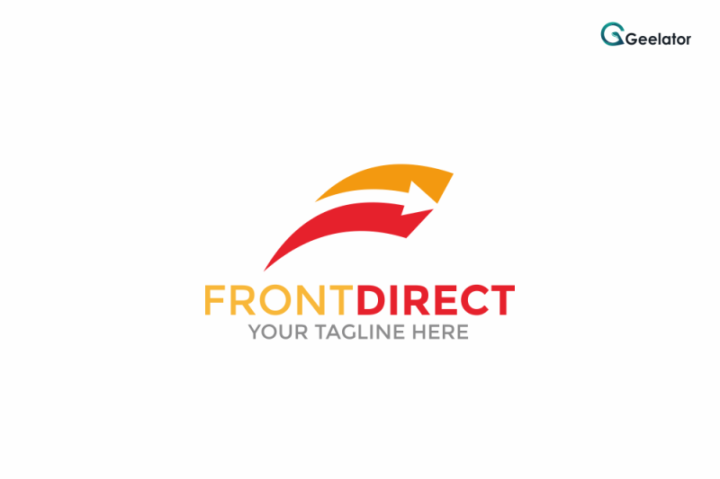 front-direct-logo-template