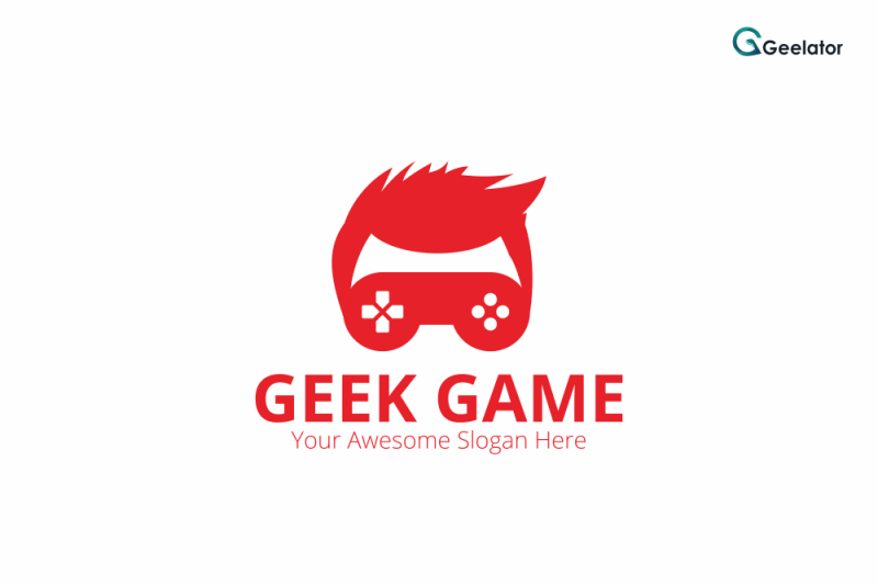 geek-game-logo-template