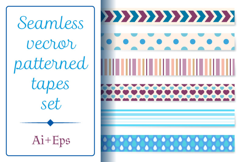 seamless-patterned-tapes-set