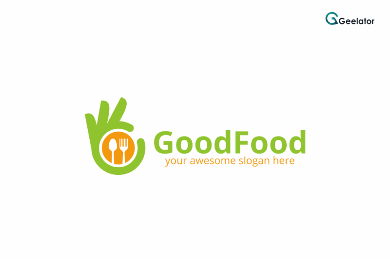good-food-logo-template