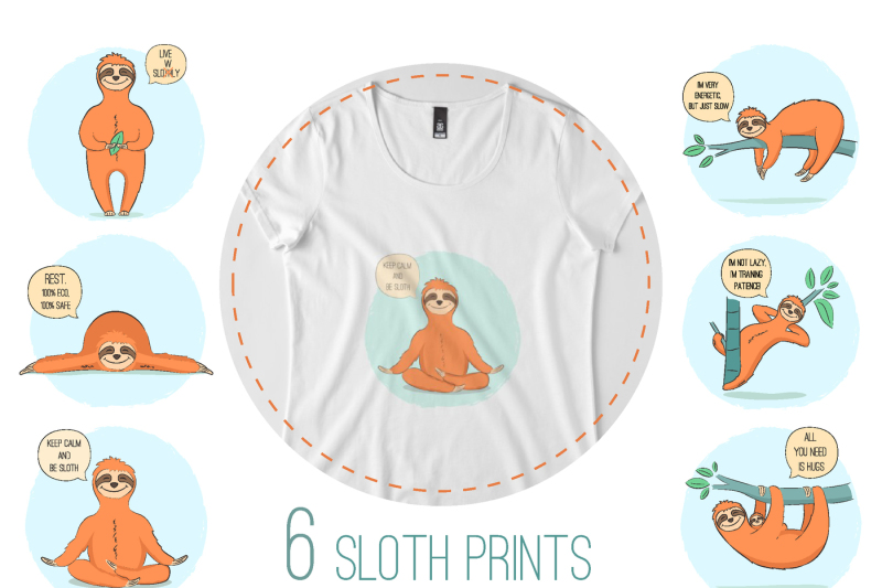 cute-sloth-collection