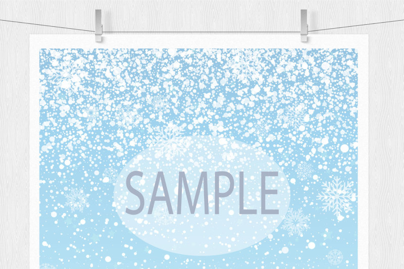 snowflake-clipart-and-winter-digital-paper