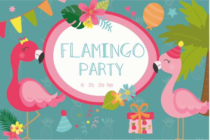 flamingo-party