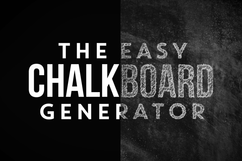 chalkboard-generator