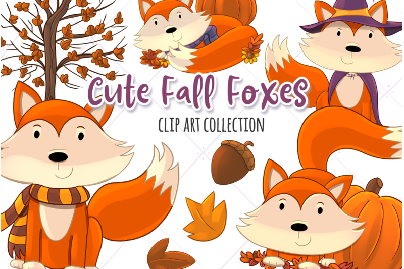 fall-foxes-collection