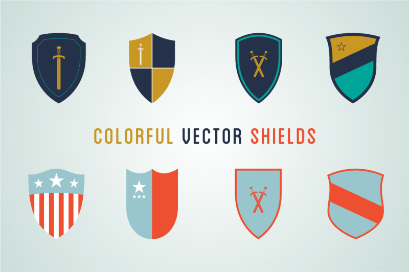 8-colorful-vector-shields