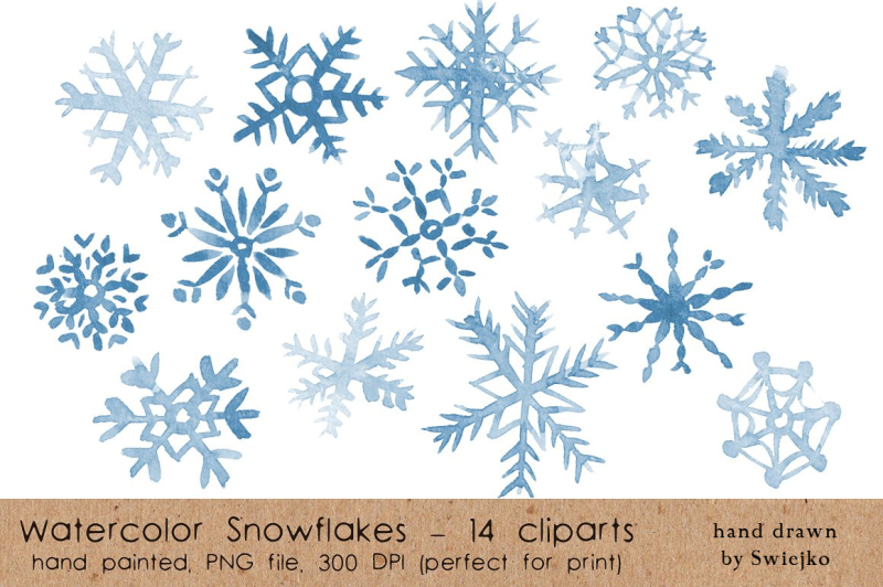 watercolor-snowlakes-holiday-clipart