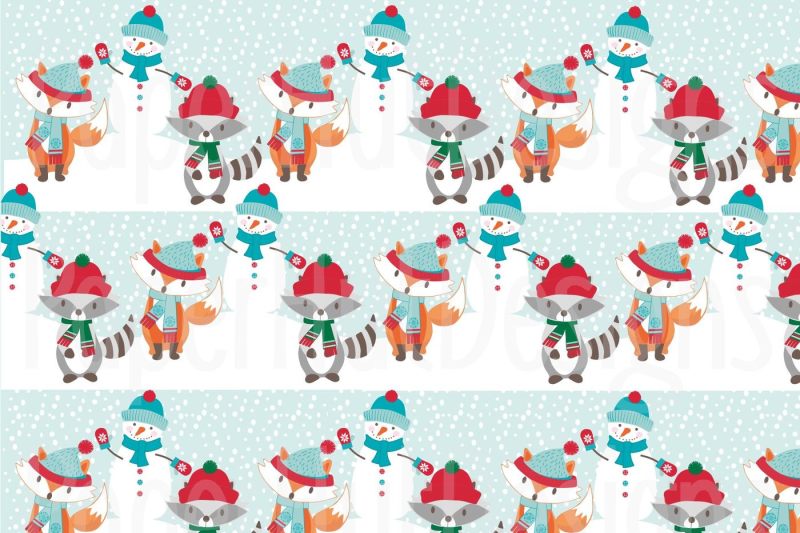 animal-christmas-clipart-and-digital-paper-set