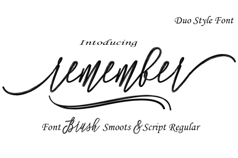 remember-font-duo