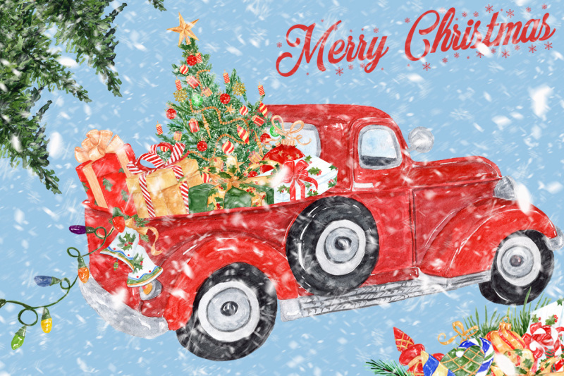 christmas-clipart-christmas-truck