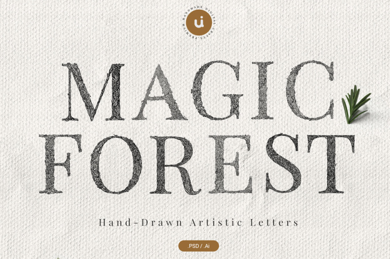 magic-forest-typeface