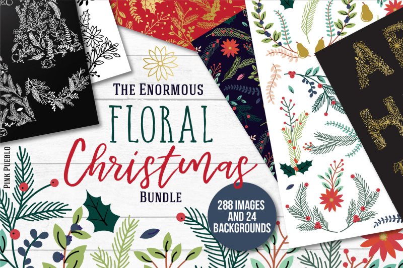 the-epic-floral-christmas-bundle