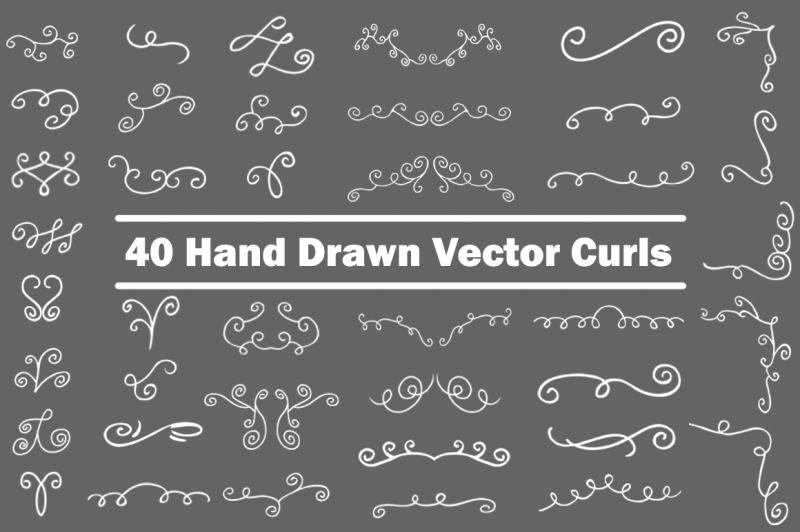 hand-drawn-decorative-curls-vector