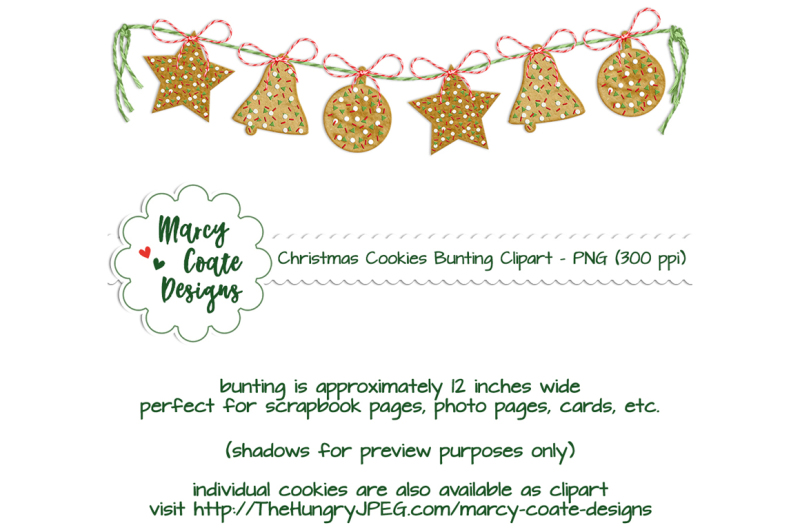 christmas-cookies-bunting-clipart