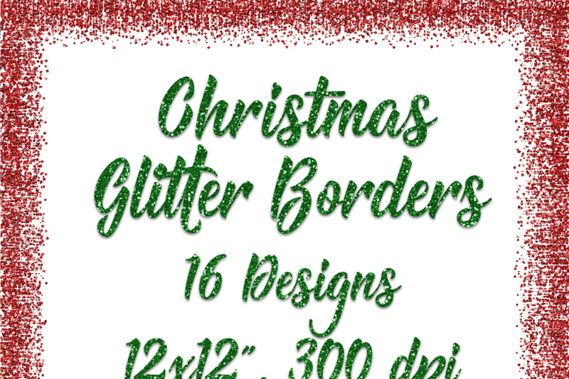 christmas-glitter-borders-digital-paper