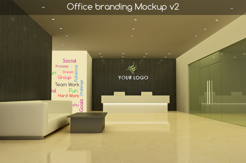 Free Office branding Mockup v2 (PSD Mockups)