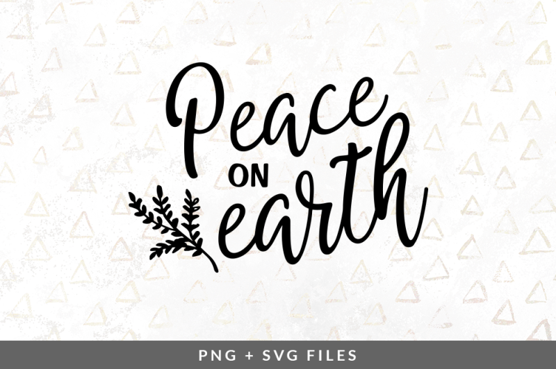 Download Peace on Earth SVG/PNG Graphic By Coral Antler Creative ...