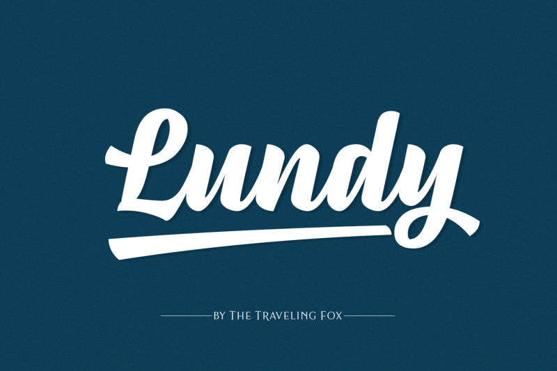 lundy-script-font