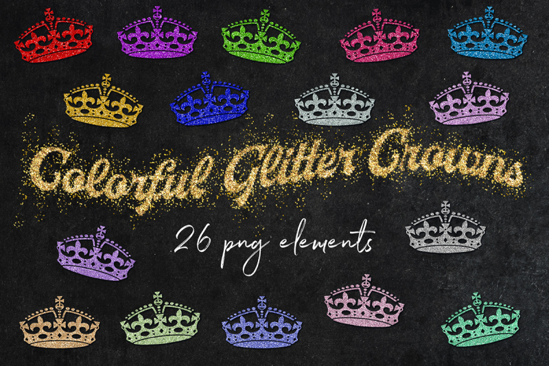 sparkly-glittery-crowns-clipart