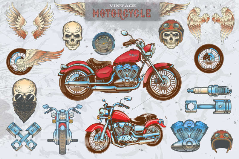 vintage-motorcycle-skulls-labels