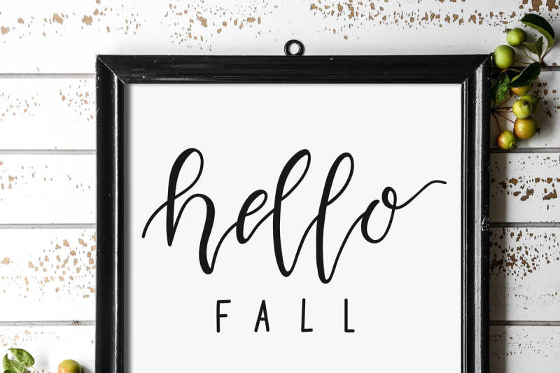 hello-fall-hand-lettered-svg