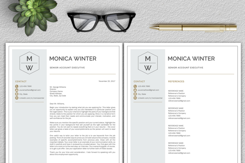 professional-and-modern-resume-template-for-word-creative-resume-design-cv-template-for-word-resume-template-instant-download