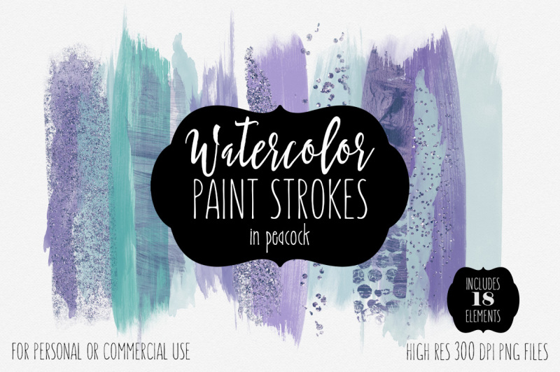 watercolor-brush-strokes-teal-and-purple