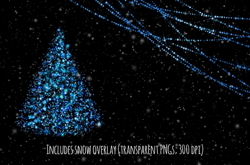 glowing-christmas-tree-clipart