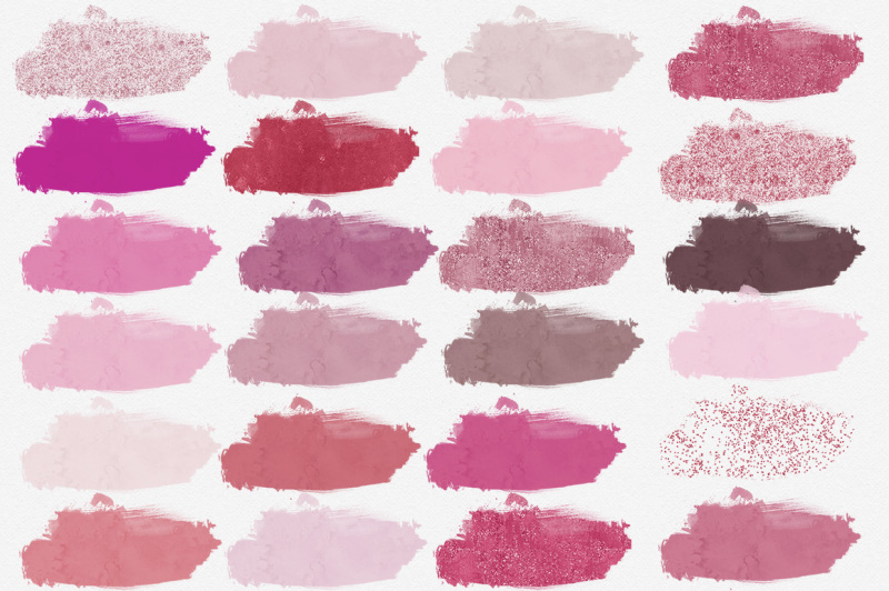 pink-mauve-blush-watercolor-brush-strokes-paint-forms