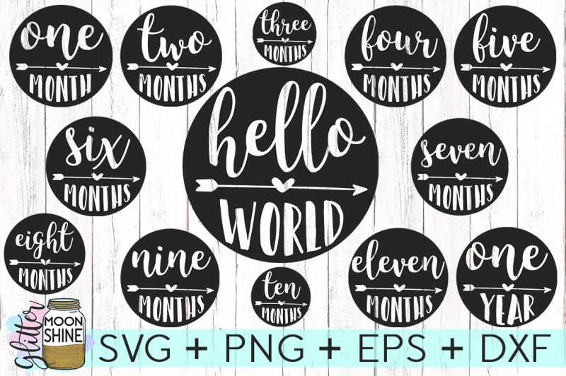hello-world-baby-monthly-bundle-svg-png-dxf-eps-cutting-files
