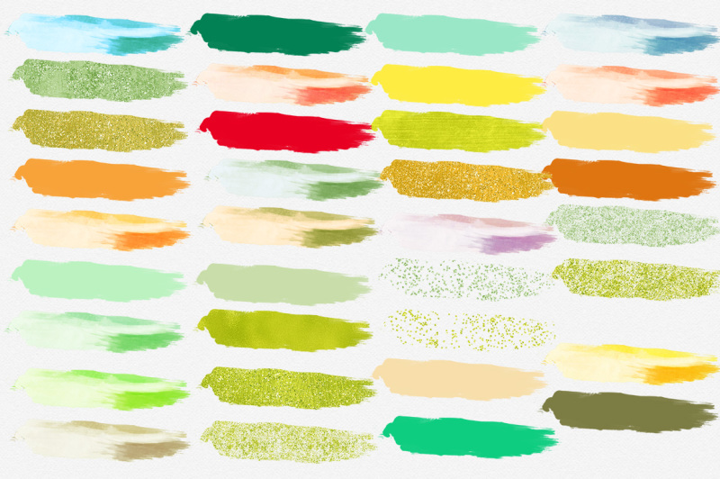 yellow-lime-green-and-orange-bright-watercolor-brush-strokes