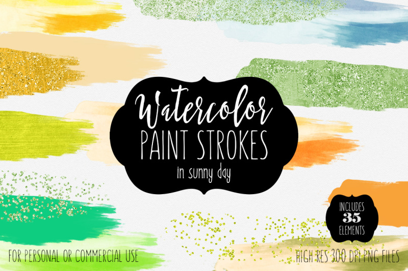 yellow-lime-green-and-orange-bright-watercolor-brush-strokes