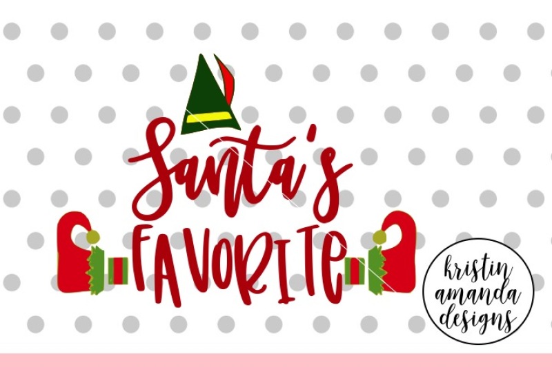 santa-s-favorite-christmas-elf-svg-dxf-eps-png-cut-file-cricut-silhouette