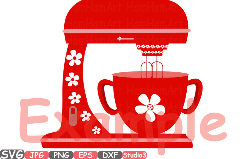 Download Kitchen / Baking Monogram Cutting Files Design Set monogram Clipart Silhouette SVG Clip Art ...