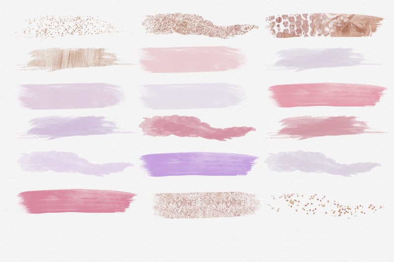 blush-pink-and-rose-gold-watercolor-brush-strokes-and-glitter-confetti