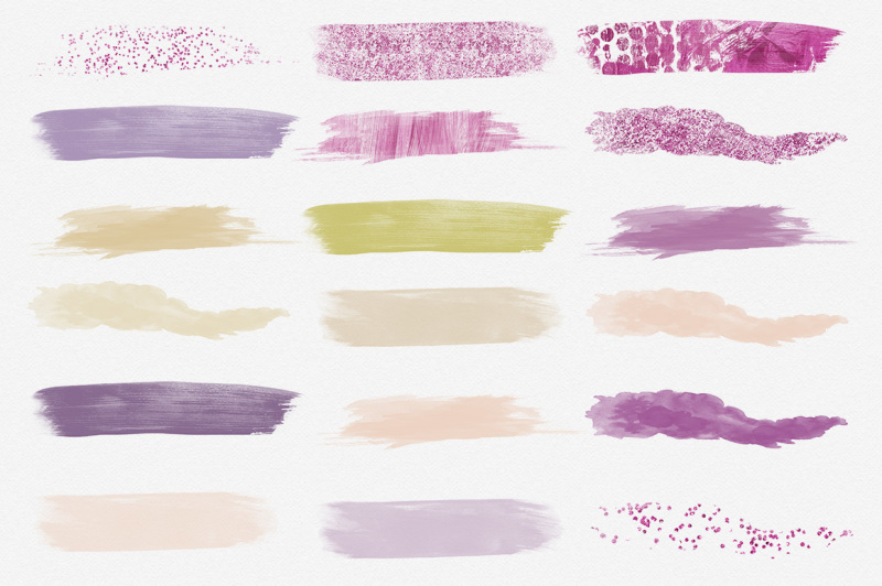 berrylicious-watercolor-brush-strokes-hot-pink-purple-magenta-and-confetti